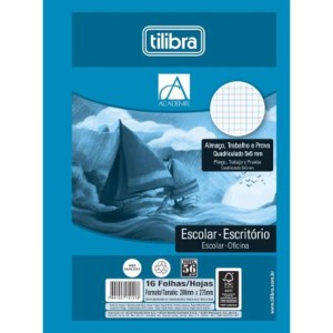 PAPEL ALMACO QUADRICULADO 5MMX5MM 16F TILIBRA  - PC