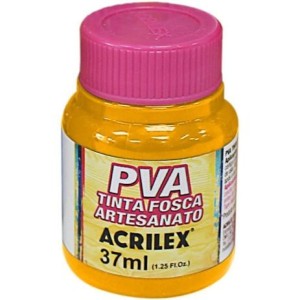 TINTA PLASTICA  37ML 833/AMARELO GEMA 3240 - UN